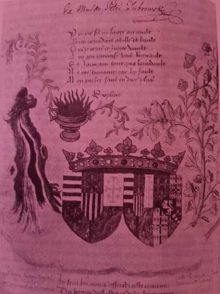 El rey Rene d'Anjou-emblema de armas