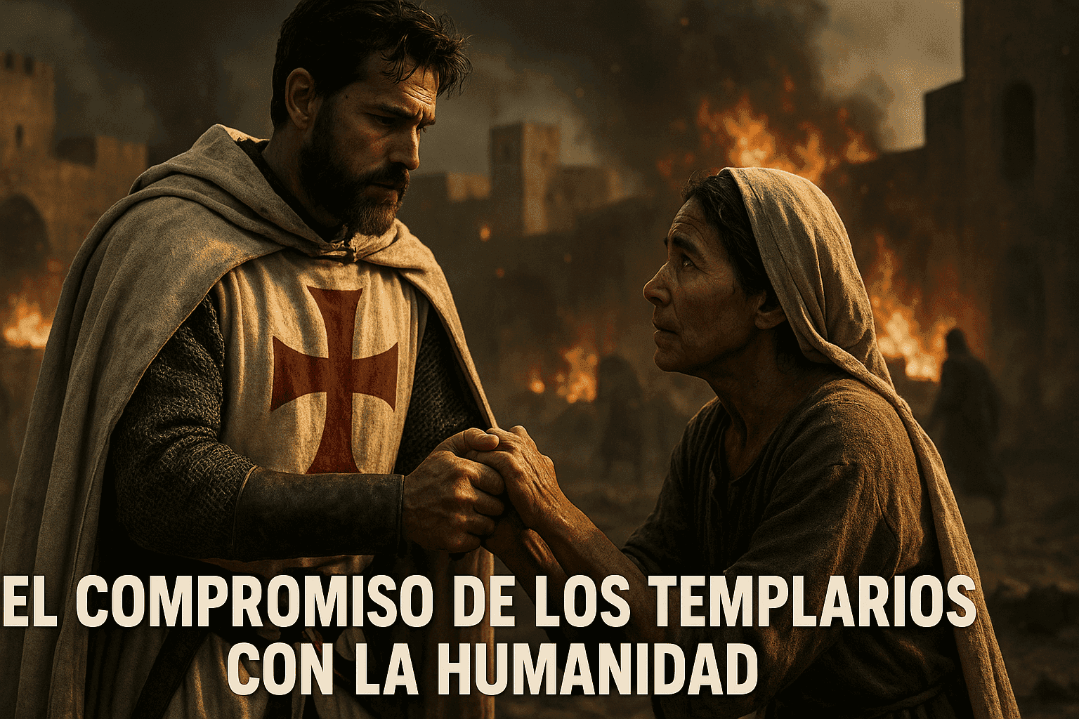 el compromiso de los templarios con la humanidad